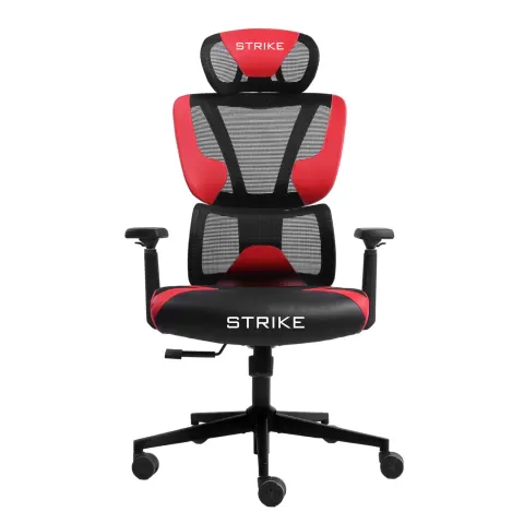 Scaun Gaming RFG Strike, negru-roșu