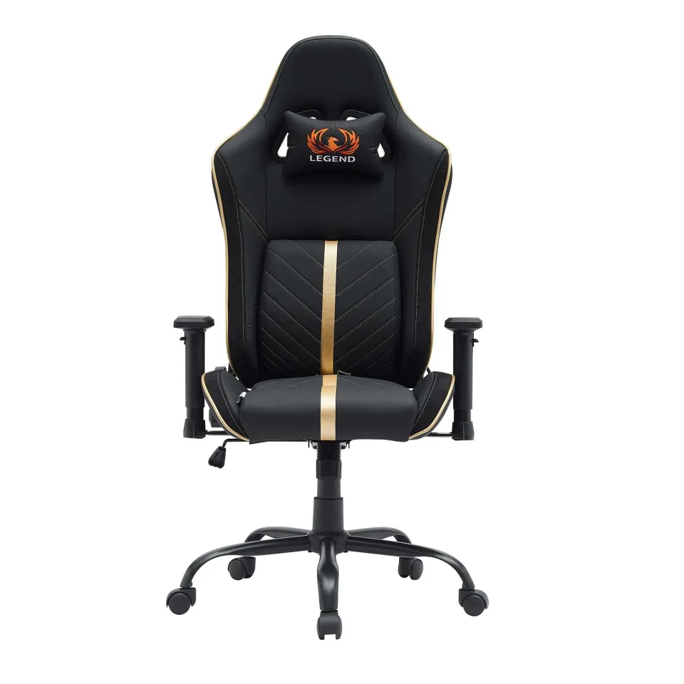 Scaun gaming RFG On Legend, negru-auriu