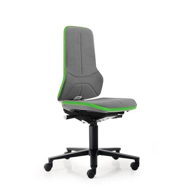 Scaun ergonomic de lucru Bimos Neon 9573, gri și verde