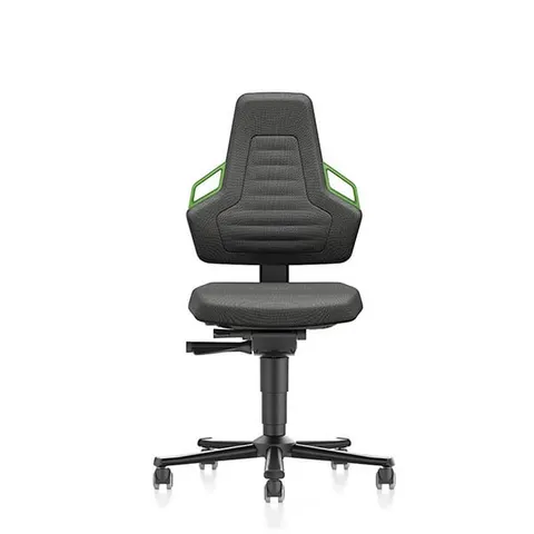 Scaun de lucru ergonomic Bimos Nexxit 9033, negru și verde
