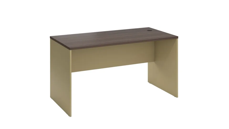Birou RFG Lisbon RB103V, 1400 x 700 x 740 mm, stejar închis & gri