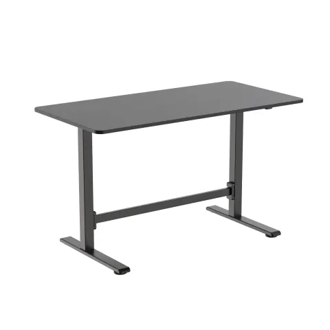 Birou RFG Axis, reglabil pe înălțime, 1200 × 600 × 700–1150 mm, PAL 16 mm, negru
