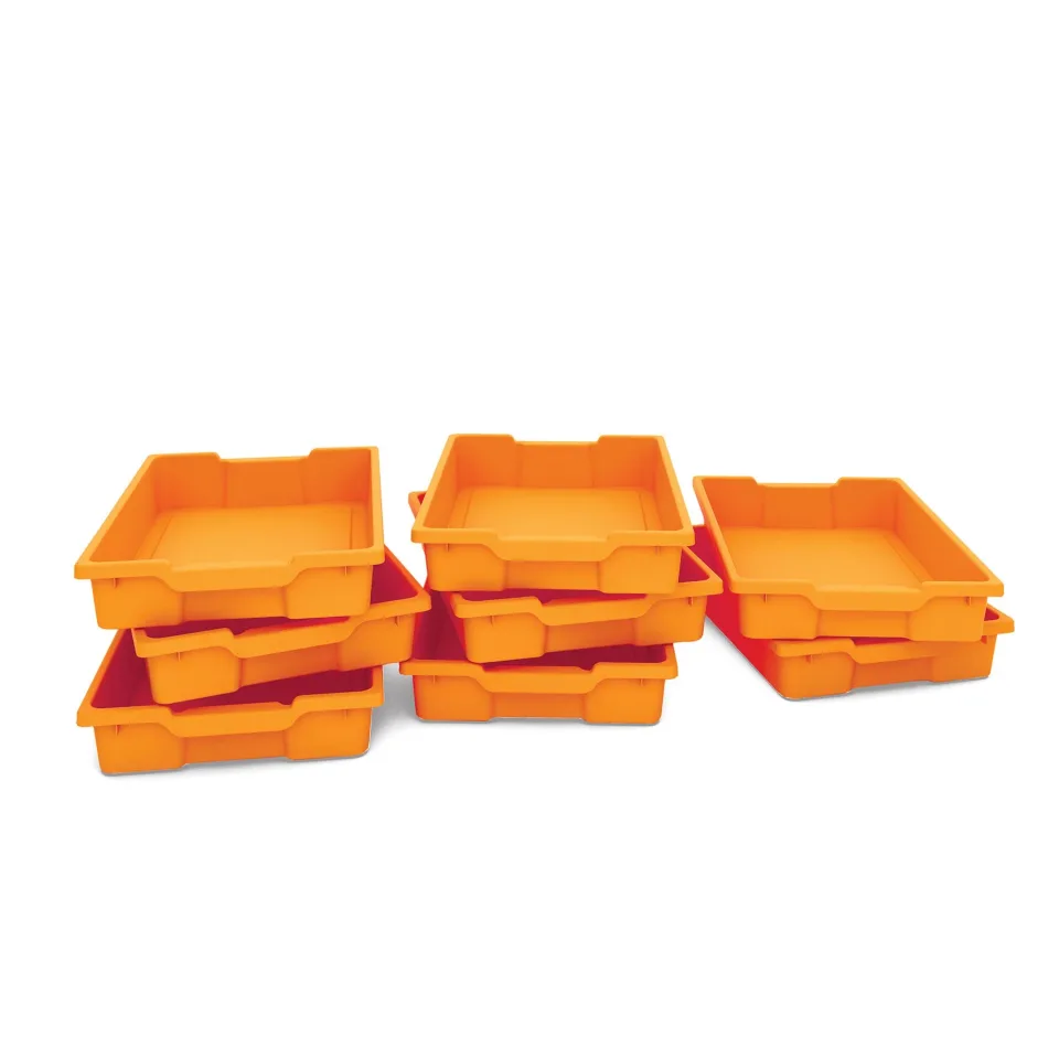 Nowa Szkola Tavă, plastic, portocaliu, 8 bucăți