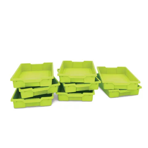 Nowa Szkola Tavă, Plastic, Verde, 8 buc.