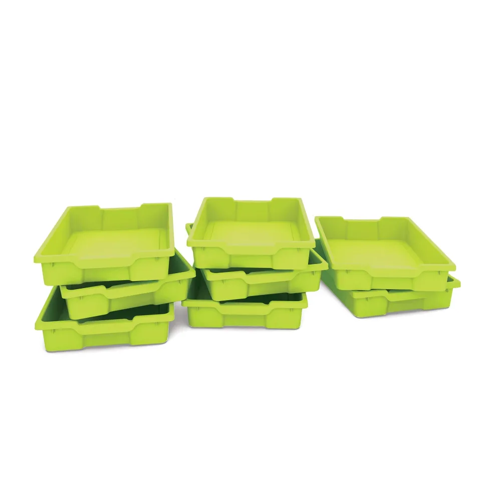 Nowa Szkola Tavă, Plastic, Verde, 8 buc.