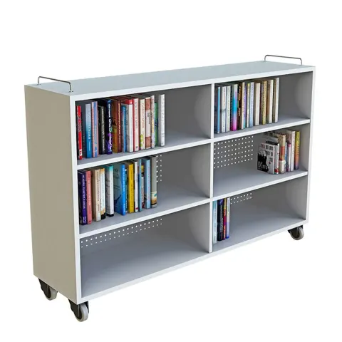 Raft bibliotecă Active Book RFG, cu roți