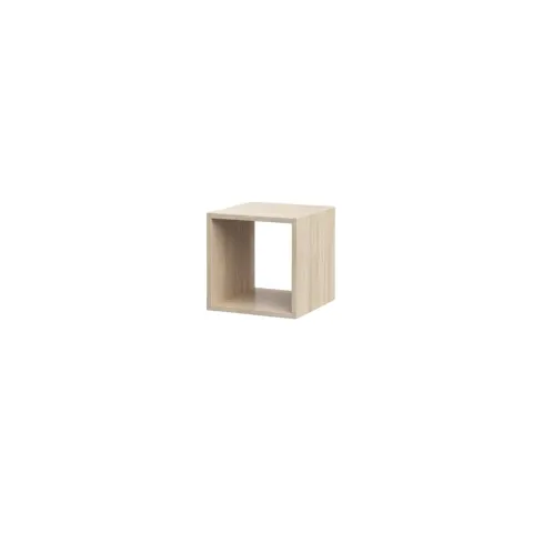 RFG Cutie Boxi, pătrată, fără spate, 328 x 368 x 328 mm, stejar deschis