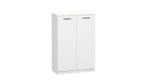 Dulap RFG Cabinet Boxi, dublu, cu două uși, bază, 720 x 370 x 1069 mm, alb