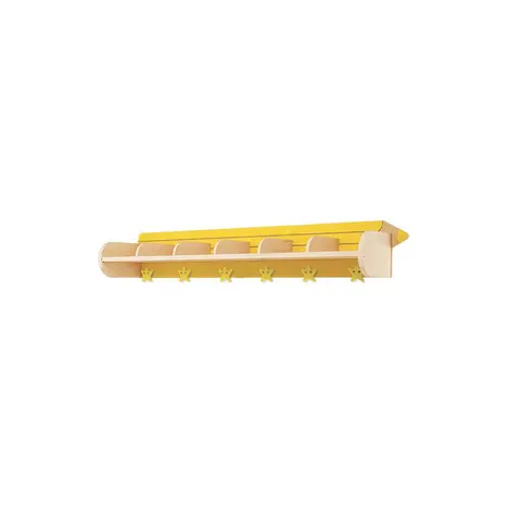 Nowa Szkola Raft pentru creioane, 134 x 26 x 21 cm, galben
