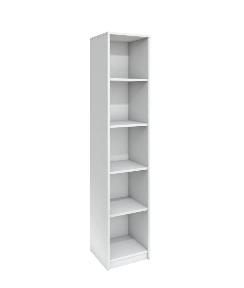 Bibliotecă RFG RS3 Monaco, 420 x 400 x 2000 mm, pal 18 mm, albă