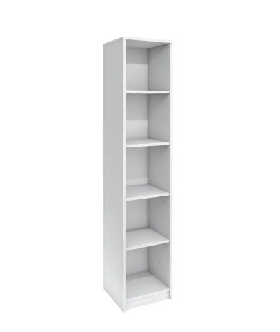 Bibliotecă RFG RS3 Monaco, 420 x 400 x 2000 mm, pal 18 mm, albă