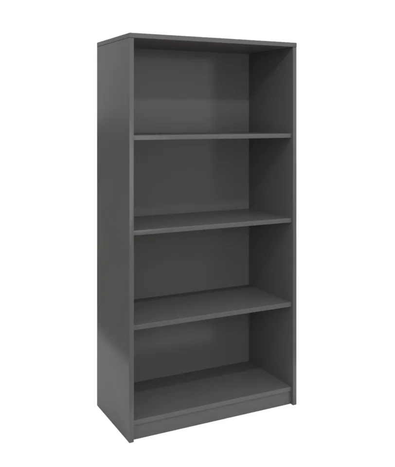 Bibliotecă RFG RS5 Milano, 800 x 400 x 1620 mm, PAL 18 mm, grafit perlat