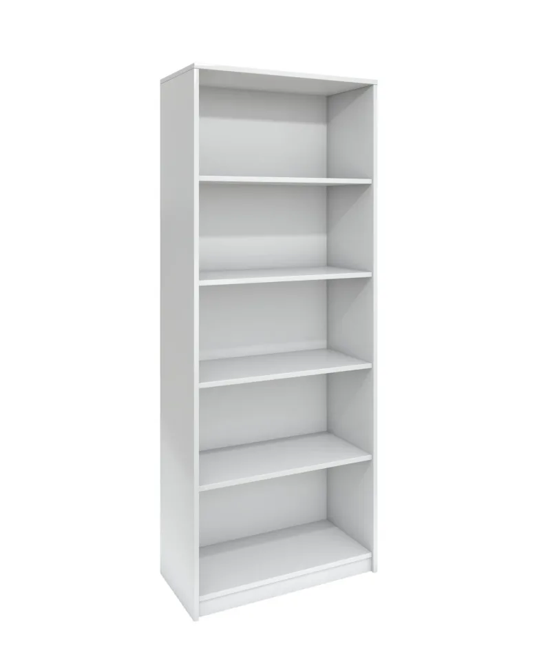Biblioraft RFG RS6 Monaco, 800 x 400 x 2000 mm, PAL 18 mm, alb