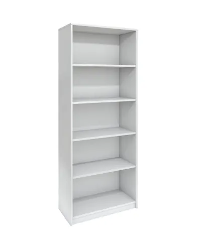 Biblioraft RFG RS6 Monaco, 800 x 400 x 2000 mm, PAL 18 mm, alb