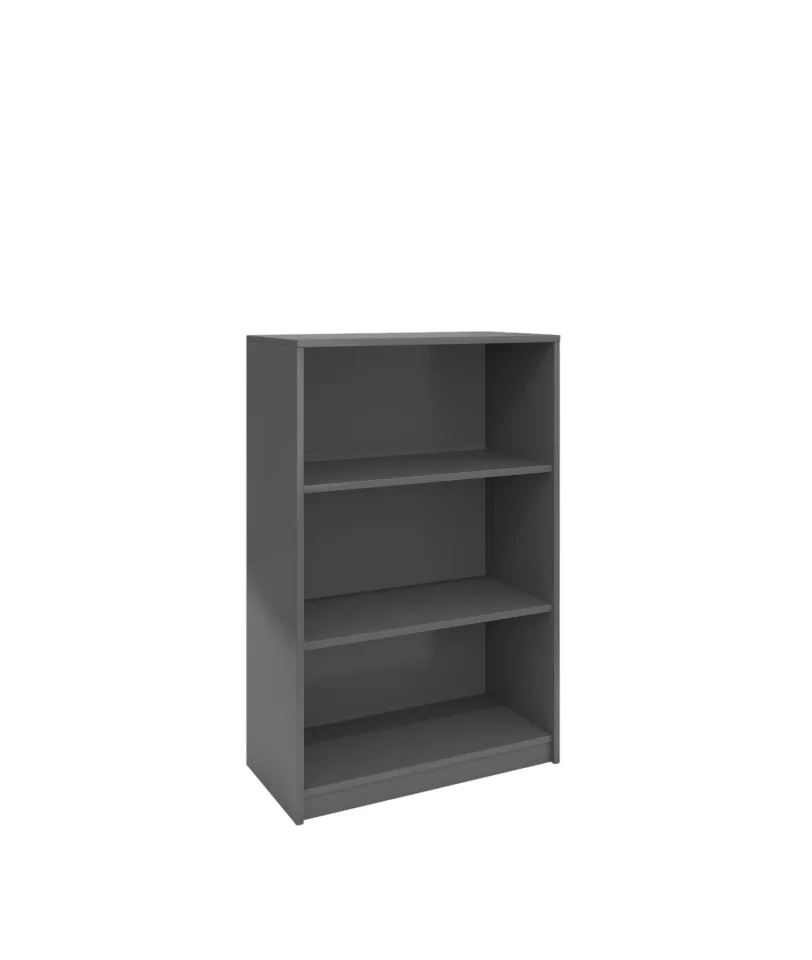 Bibliotecă RFG RS10 Parma, 800 x 400 x 1200 mm, PAL 18 mm, grafit perlă
