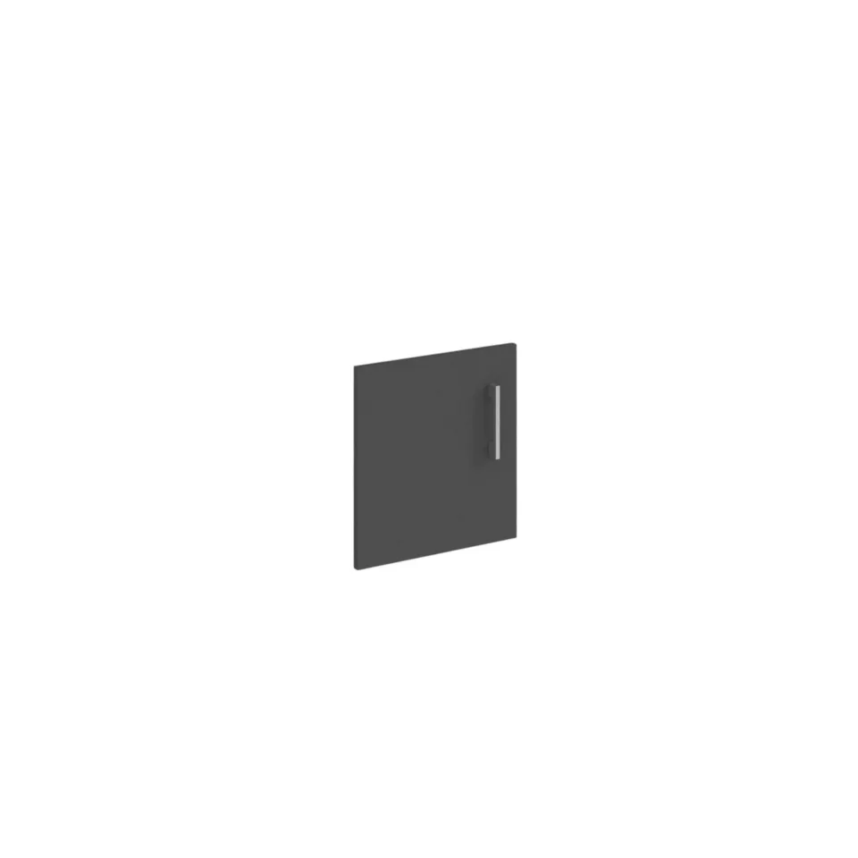Ușă pentru dulap RFG, 400 x 18 x 420 mm, grafit, set de 2