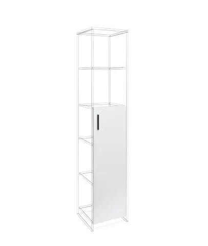 Ușă RFG RV9 Monaco, 380 x 18 x 1100 mm, PAL 18 mm, albă