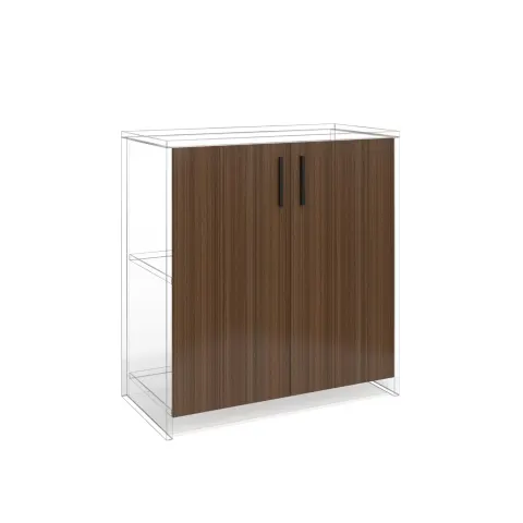 Ușă RFG RV3 Elmaz S4, 380 x 18 x 760 mm, PAL 18 mm, set de 2, stejar australian