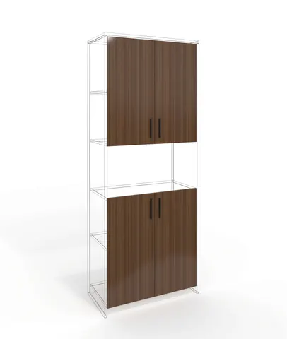 Ușă RFG RV3 Elmaz, 380 x 18 x 760 mm, PAL 18 mm, set de 4, stejar australian