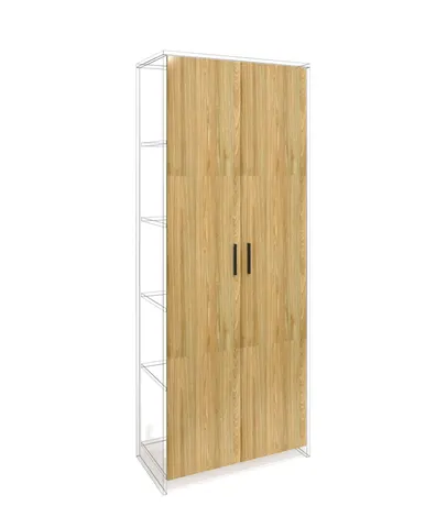 Ușă RFG RV1 Monaco, 380 x 18 x 1920 mm, pal melaminat 18 mm, set 2 buc., ulm