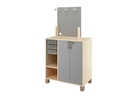 Dulap Nowa Szkola pentru imprimantă 3D, cu 3 containere