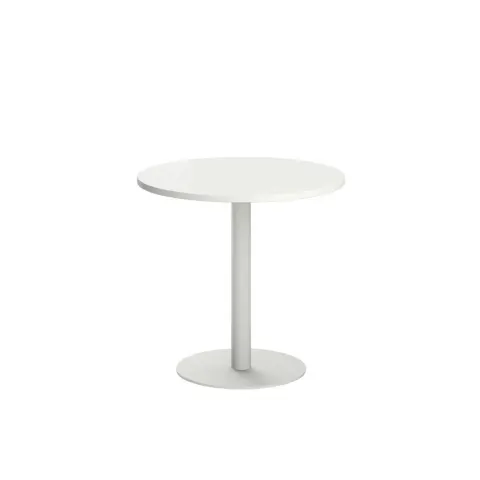 Masa de ședințe RFG Barry, 800 x 800 x 750 mm, albă