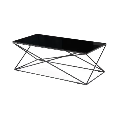 Masă joasă RFG Cubo, 1200 x 600 x 440 mm, negru