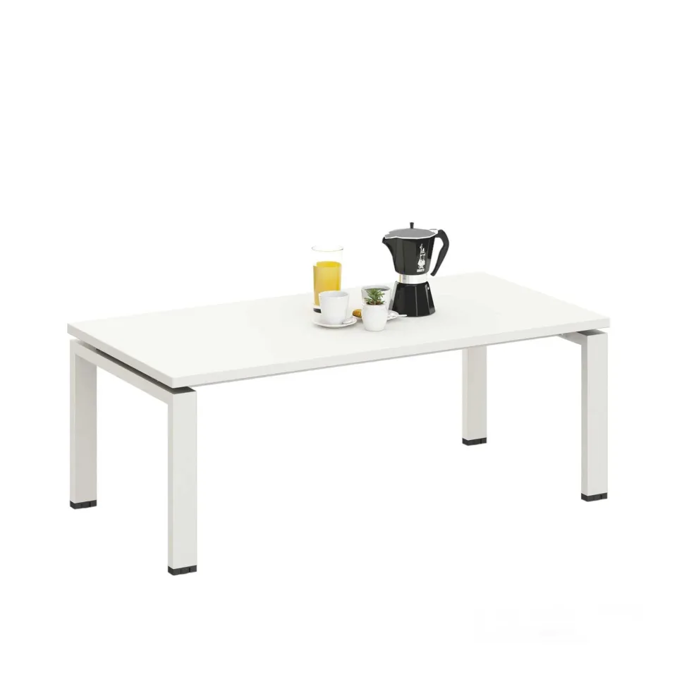 Masa joasă RFG Monaco, 1200 x 600 x 450 mm, albă