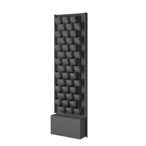 Hush Perete verde, 640 x 220 x 2148 mm