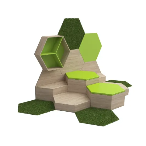 Compoziție RFG Hexagon I, 4000 x 2165 x 2092 mm