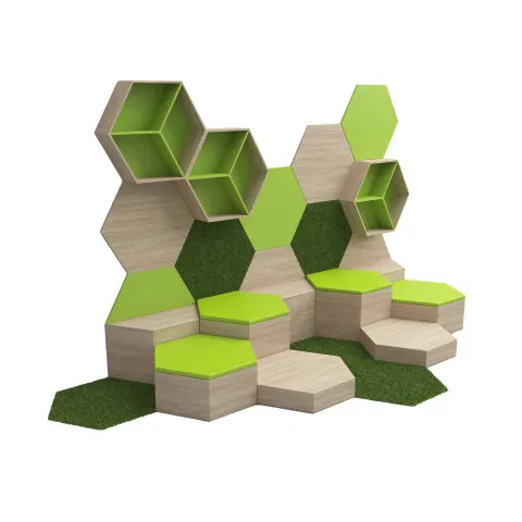 Compoziție RFG Hexagon IV, 4500 x 2165 x 2705 mm