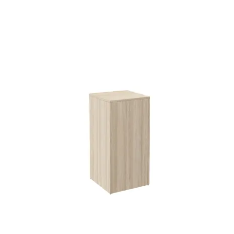 RFG Modul Podium PDM 6, pătrat închis, 400 × 400 × 800 mm, stejar deschis