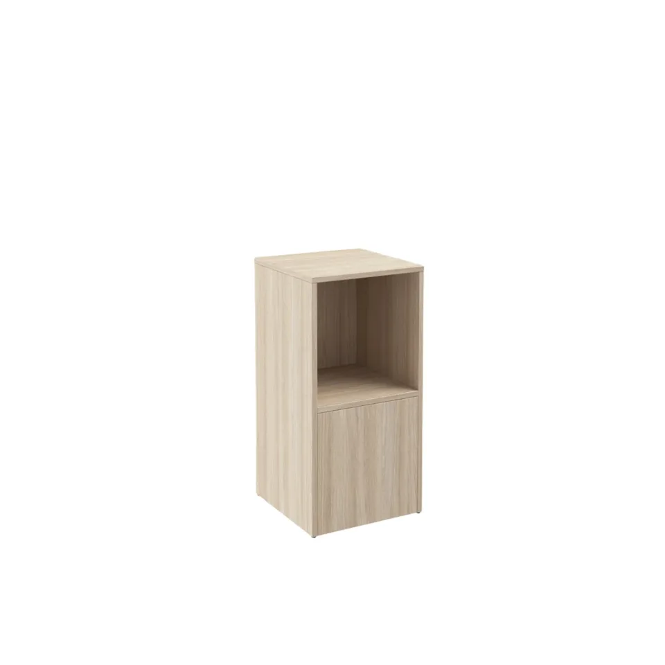 RFG Modul Podium PDM 8, pătrat deschis, 400 x 400 x 800 mm, stejar deschis