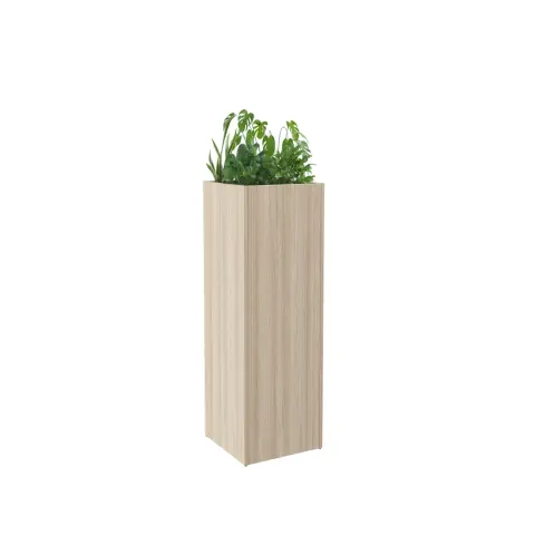 RFG Podium Module PDM 10, jardiniere, 400 x 400 x 1200 mm, stejar deschis