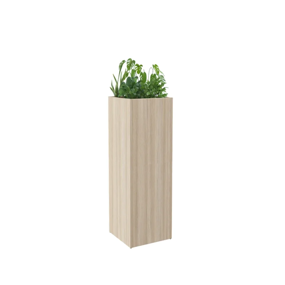 RFG Podium Module PDM 10, jardiniere, 400 x 400 x 1200 mm, stejar deschis