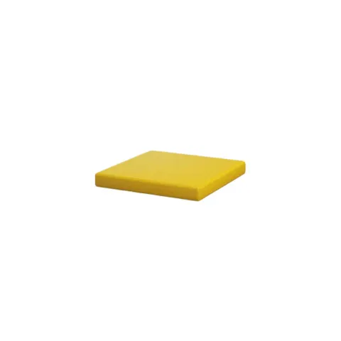 Perna RFG Podium PDM 16, pătrată, 400 x 400 x 40 mm, galbenă