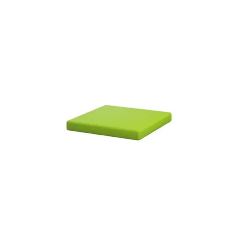 Perna RFG pentru podium PDM 16, pătrată, 400 x 400 x 40 mm, verde