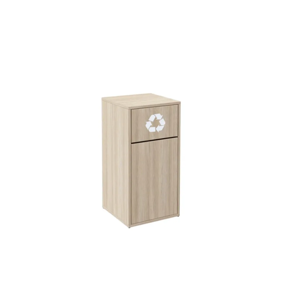 RFG Podium Module PDM 7, cutie de depozitare, 400 x 400 x 800 mm, stejar deschis