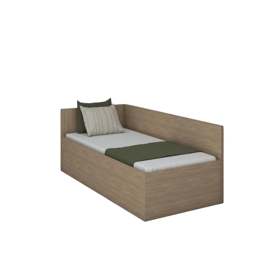 Laterala pat RFG pentru pat simplu, 2072 x 36 x 800 mm, stejar sonoma