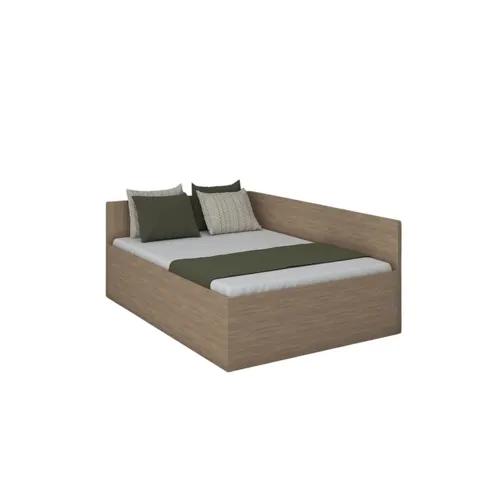RFG Bufet pentru pat, pentru pat dublu, 2072 x 36 x 800 mm, stejar sonoma