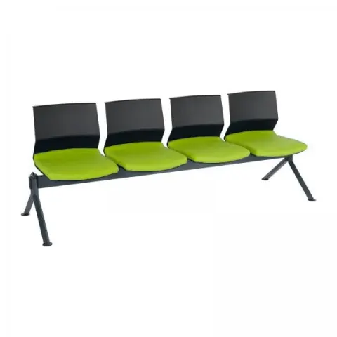 RFG Bancă vizitatori Lisa Black, cu 4 locuri, verde
