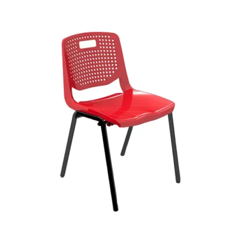 Scaun școlar RFG Stilo, 380 x 350 x 430 mm, roșu, pentru clasele V - VIII