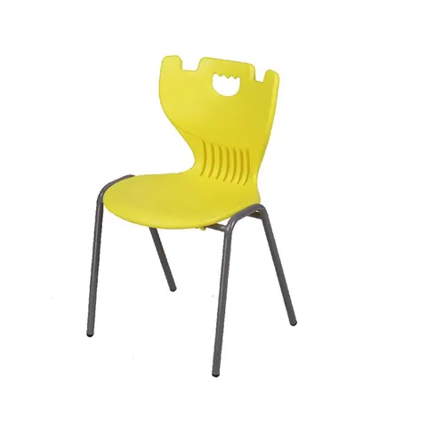 Scaun școlar RFG Cute, 430 x 425 x 460 mm, galben, clasele VIII-XII