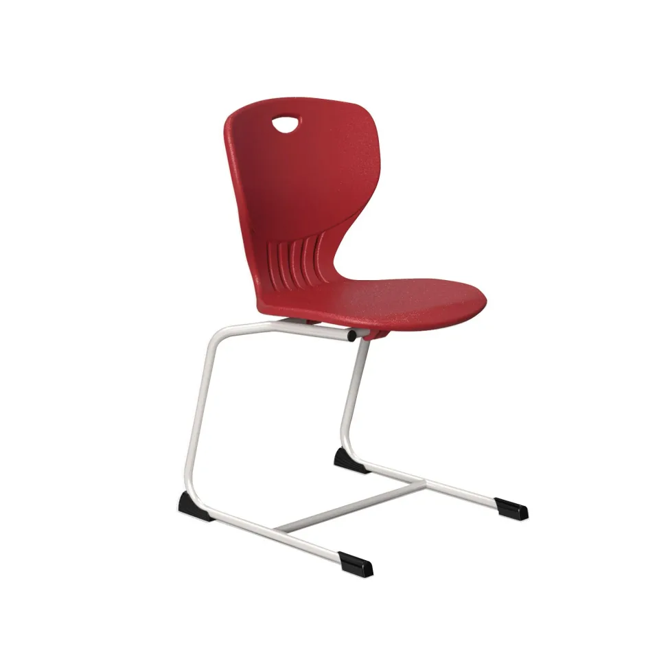 Scaun pentru elevi RFG Maxima C, clasele VIII-XII, 43 x 45 x 46 cm, roșu purpuriu