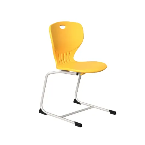Scaun școlar RFG Maxima C, clasele VIII–XII, 43 x 45 x 46 cm, galben