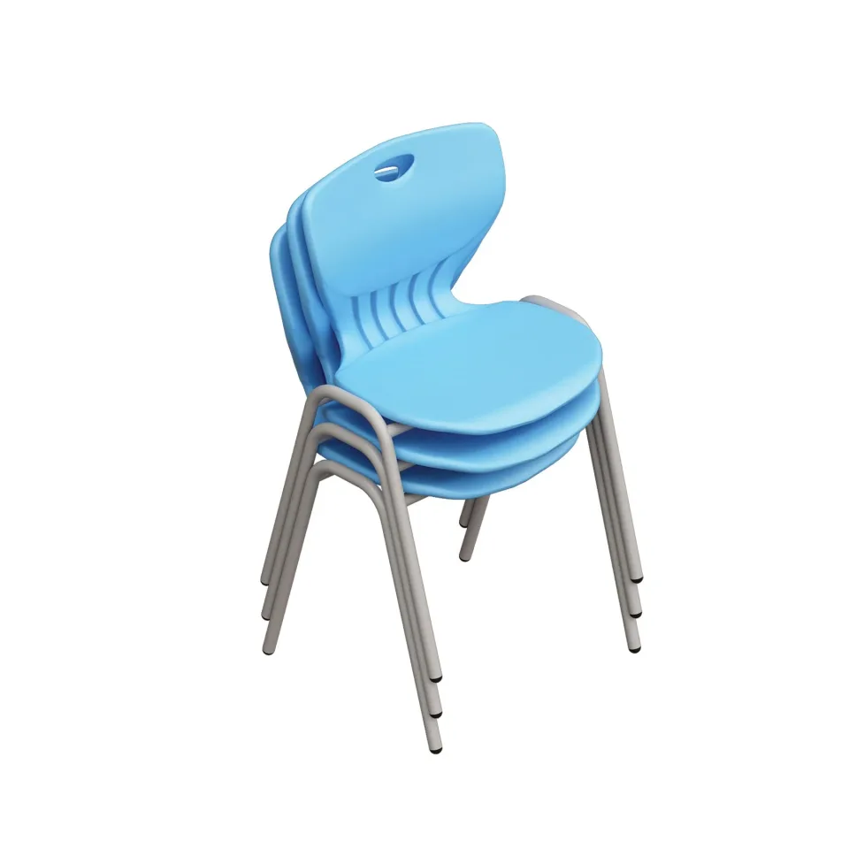 Scaun student RFG Maxima A, clasele V–VIII, 43 x 45 x 43 cm, albastru cer