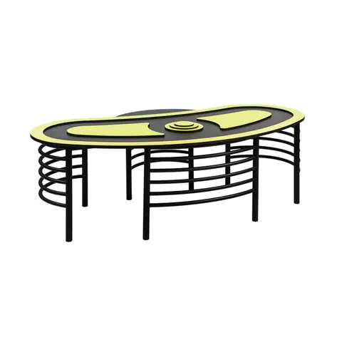 Masa RFG Robotics Lime, peste clasa a 8-a, 2500 x 1320 x 773 mm, negru
