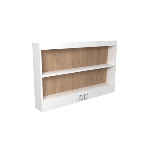 RFG Unită superioară Labo, pentru banc de lucru, 1200 x 168 x 750 mm, cu priză
