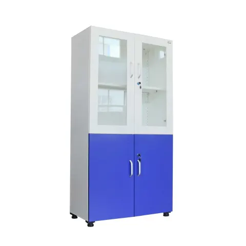 Dulap RFG, laborator, 800 x 400 x 1 650 mm, albastru-alb
