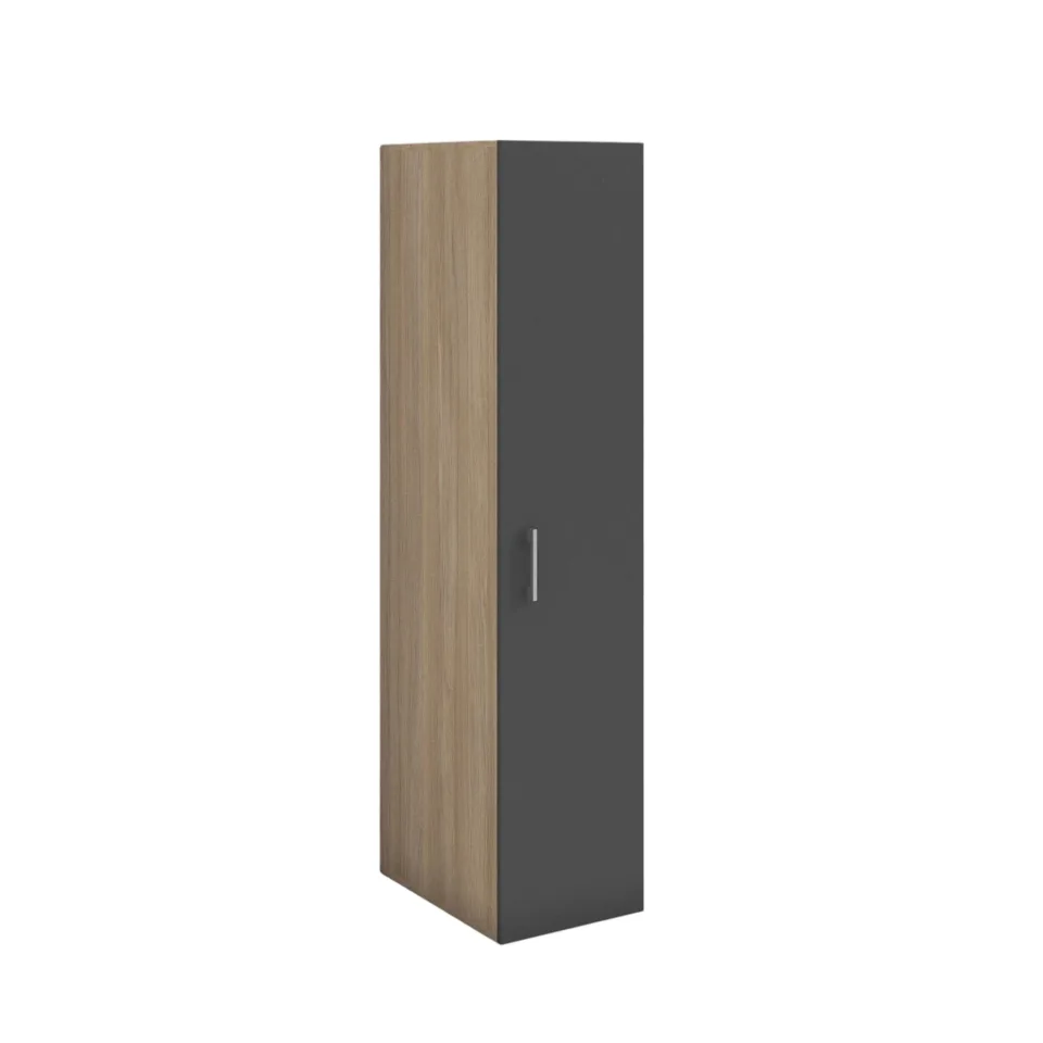 Dulap RFG, 400 x 560 x 1800 mm, stejar sonoma și grafit